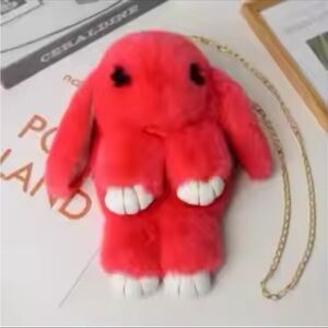 NEW Plush Rabbit Shoulder Bag Crossbody